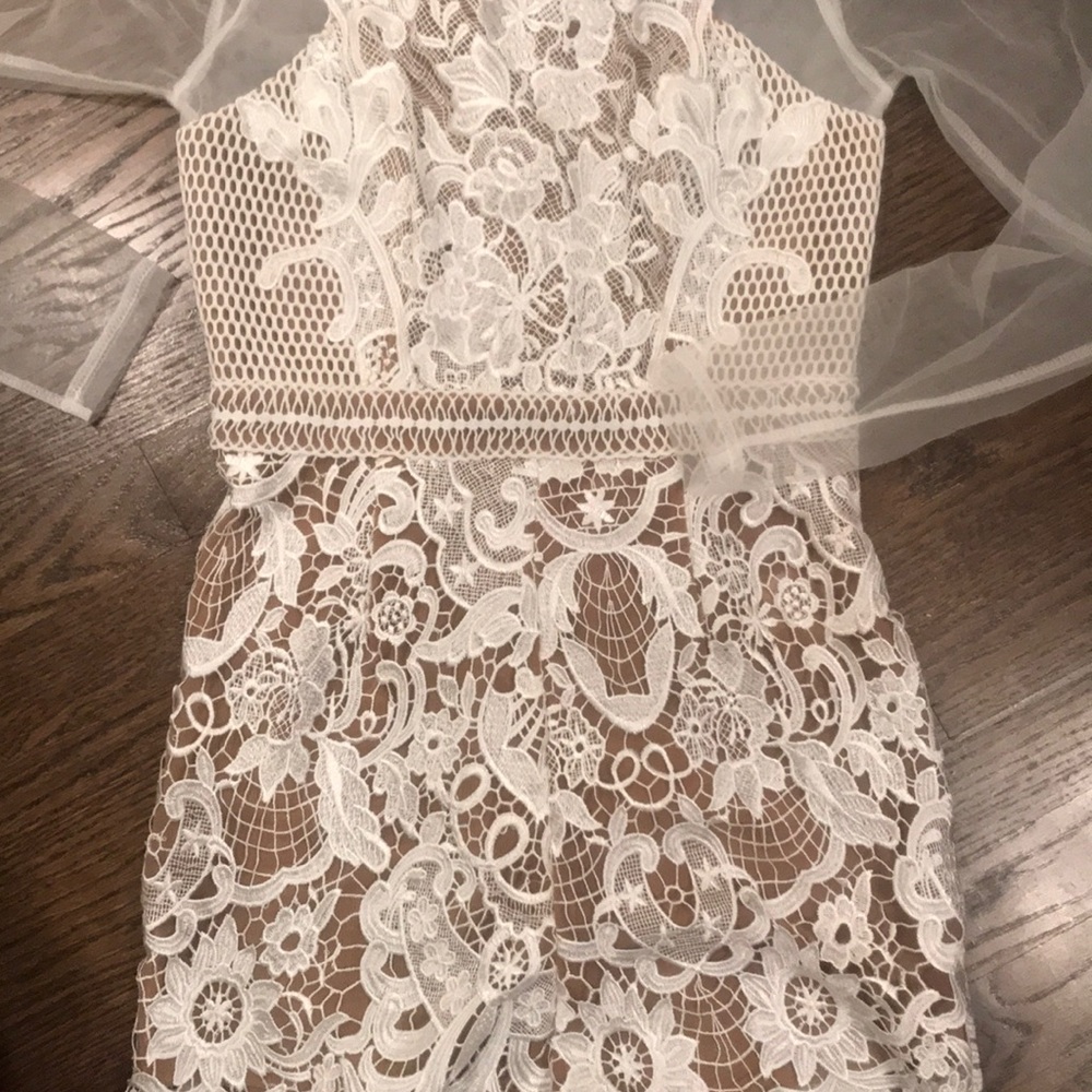 Blithe NWT White Romper - Picture 3 of 5